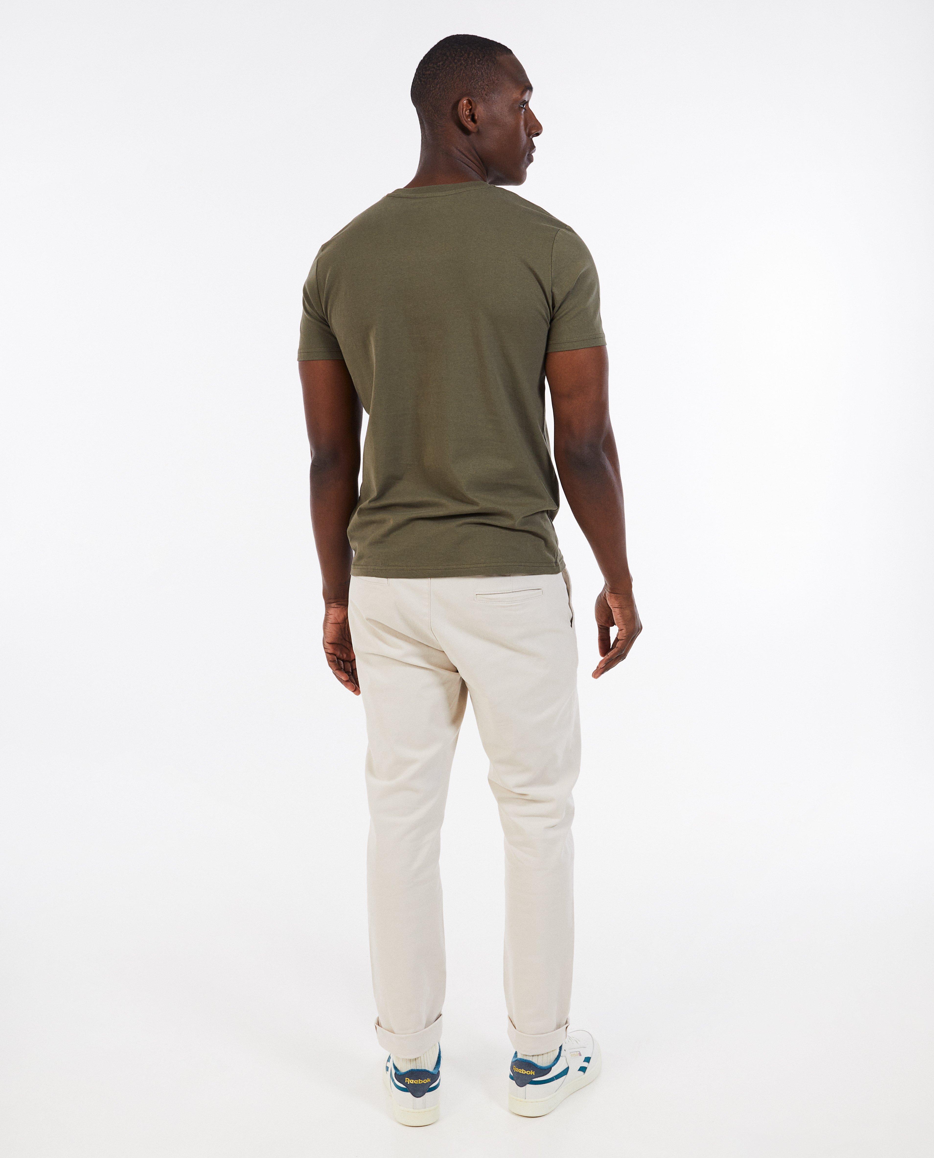 Long Live Cycling Donkergroen póló, S-XXL khaki