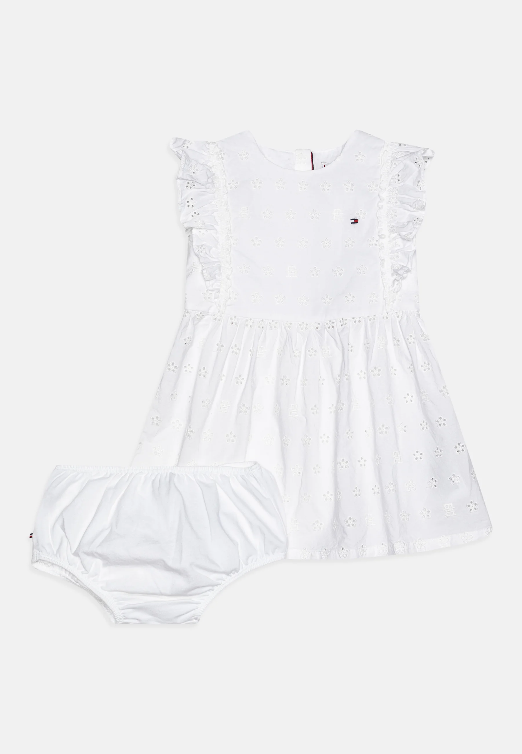 Tommy Hilfiger BABY BRODERIE DRESS CONJUNTO - Vestido de verano