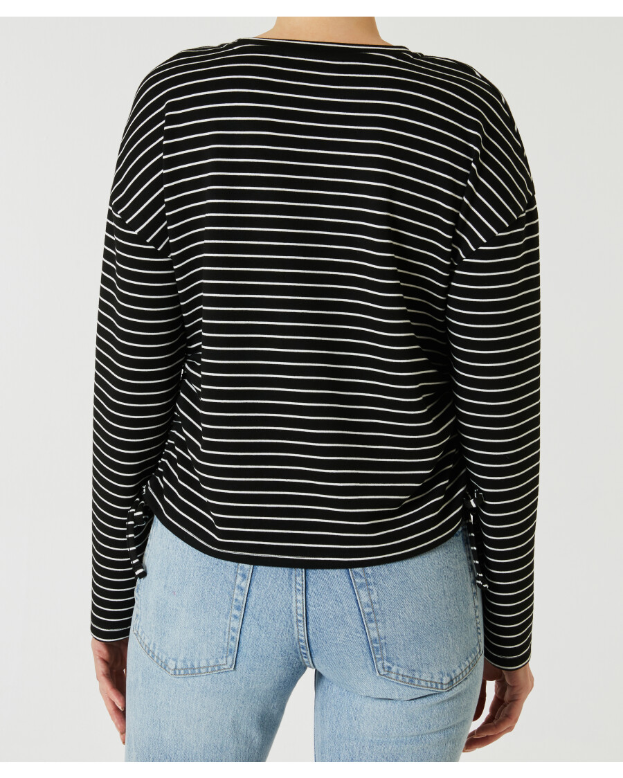 Gestreiftes Sweatshirt