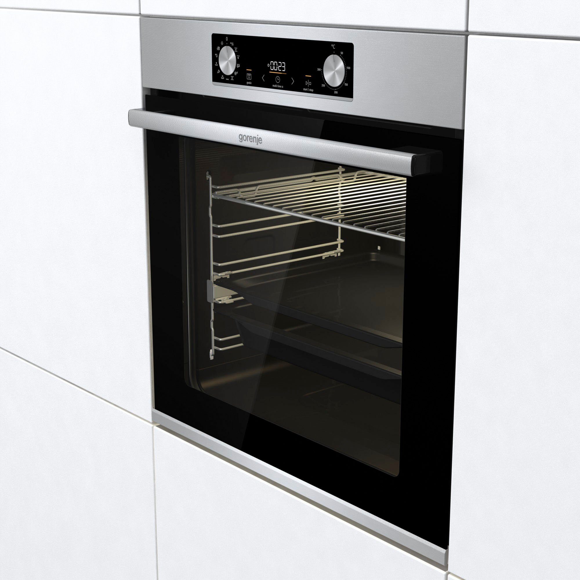 GORENJE Einbaubackofen BOS6737E13, Aqua-Reinigungsfunktion