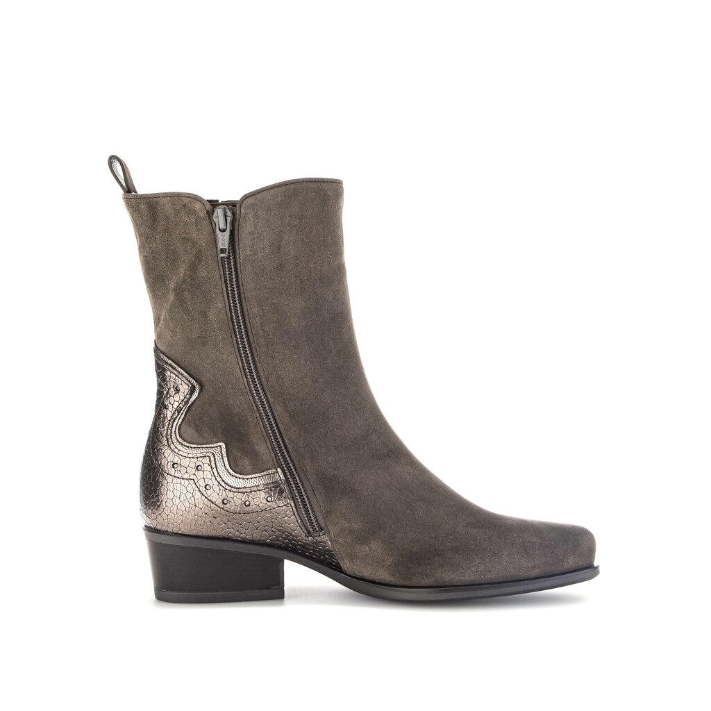 Gabor comfort Elegante Stiefelette grau