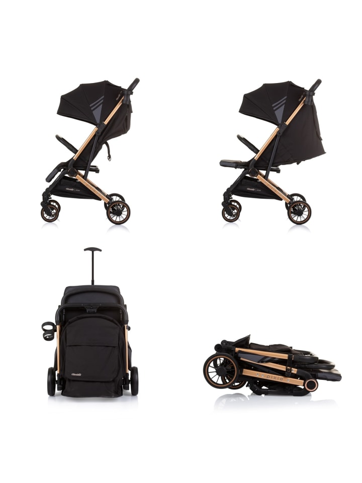 Chipolino Kinderwagen, Buggy Pixie in schwarz günstig kaufen onesize