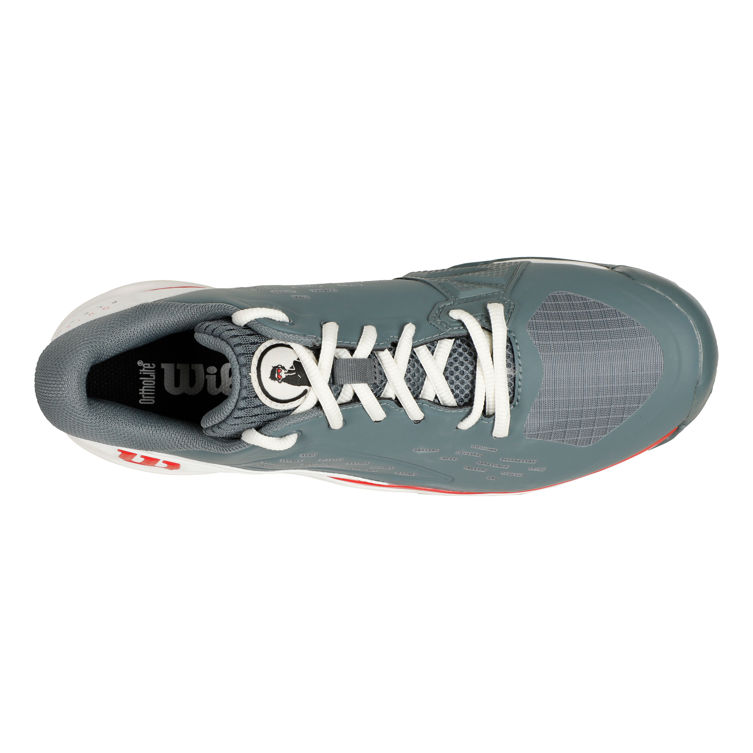 Rush Pro Ace Quiet Please Sandplatzschuh Herren - Grau, Orange