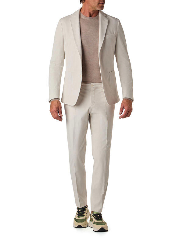 BOSS Black, Anzug Hanry-Genius, Slim Fit, Cord ungefüttert waschbar, creme