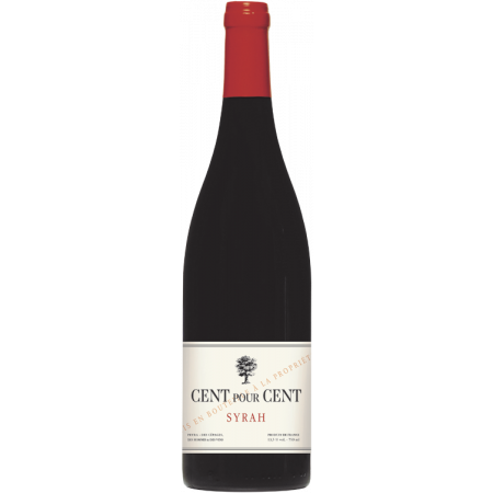CENT POUR CENT - SYRAH 2022 - DOMAINE DE PEYRA