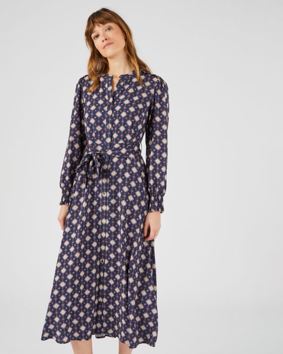 Robe-chemise pure viscose Lenzing(TM) EcoVero(TM)