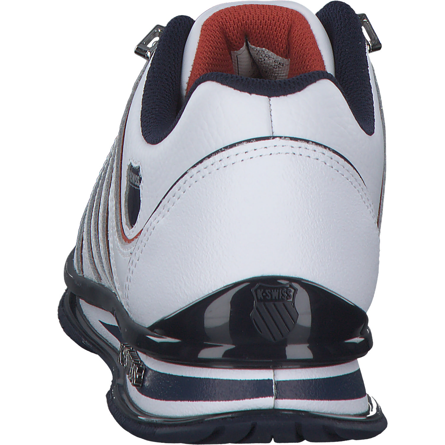 K-Swiss Rinzler 01235, Sneakers Low, Herren, WHT/NVY/BRNT OCH~M