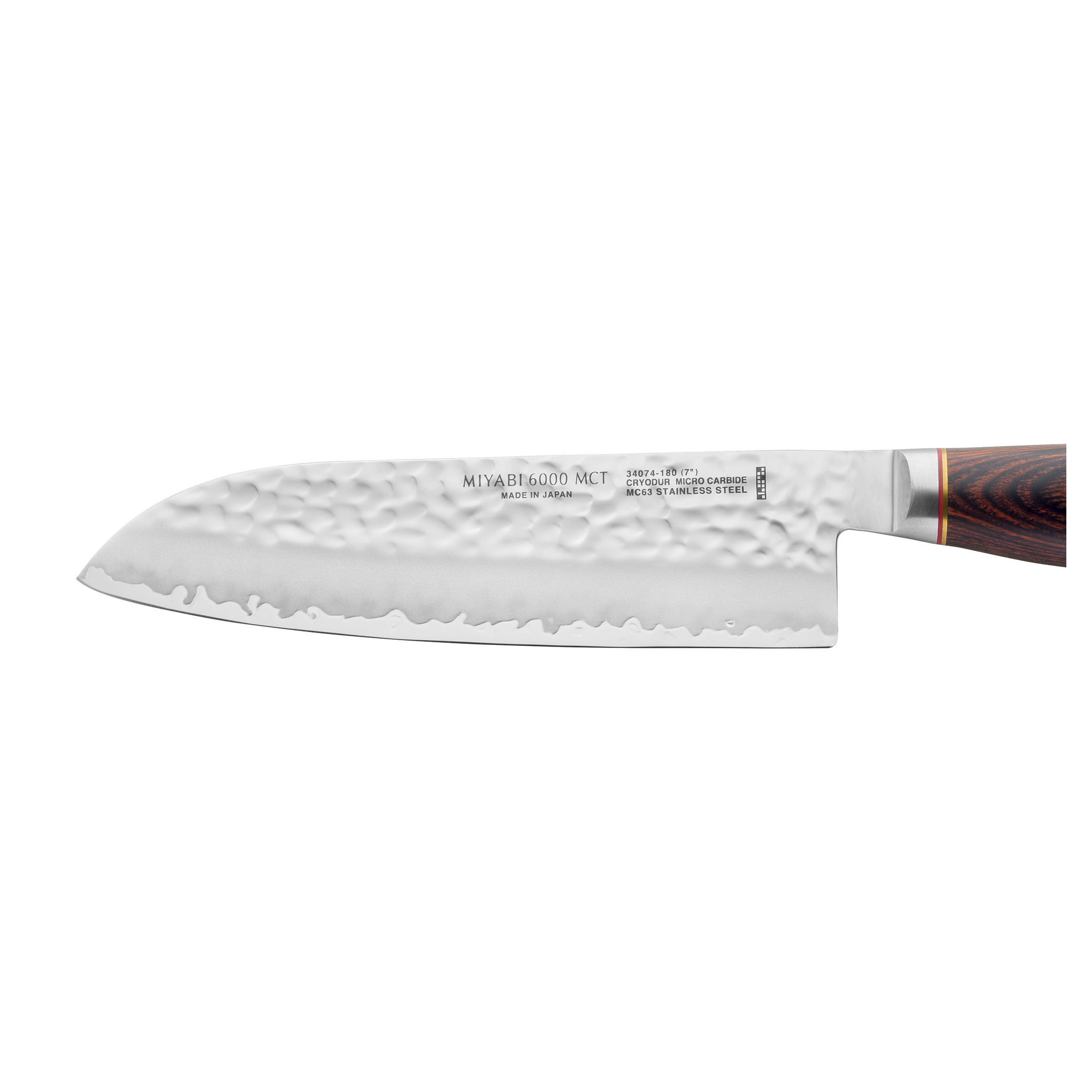 Santokumesser 18 cm, Glattschliff