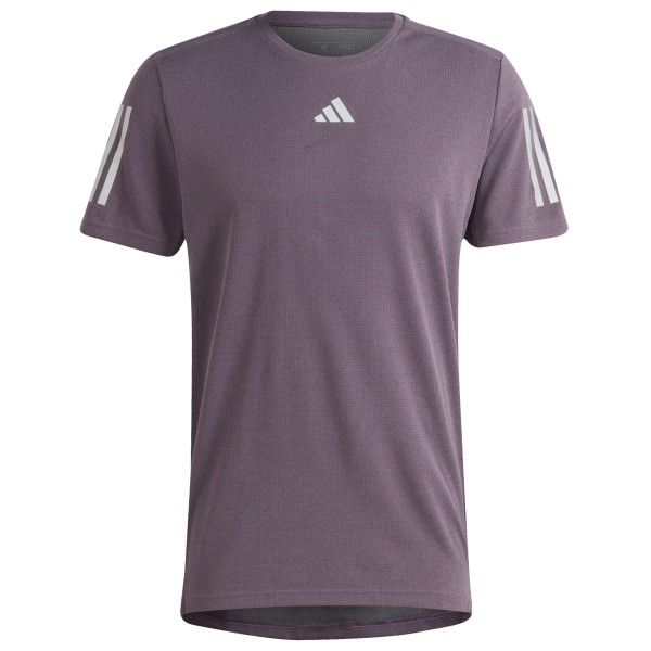 adidas - Own The Run Heather Tee - Laufshirt