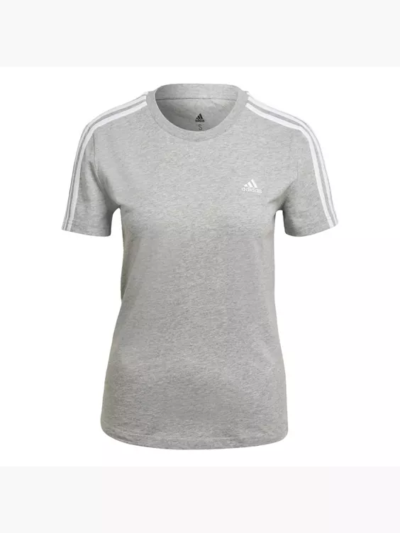adidas LOUNGEWEAR Essentials Slim 3-Streifen T-Shirt