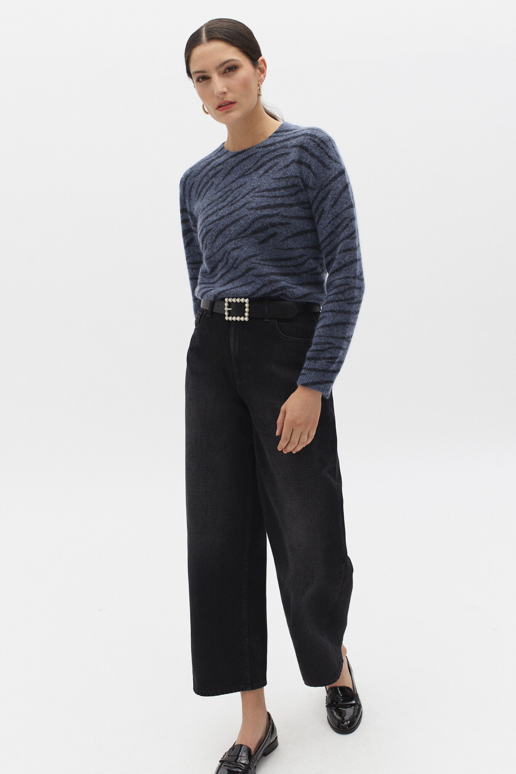 pantalon randy noir femme