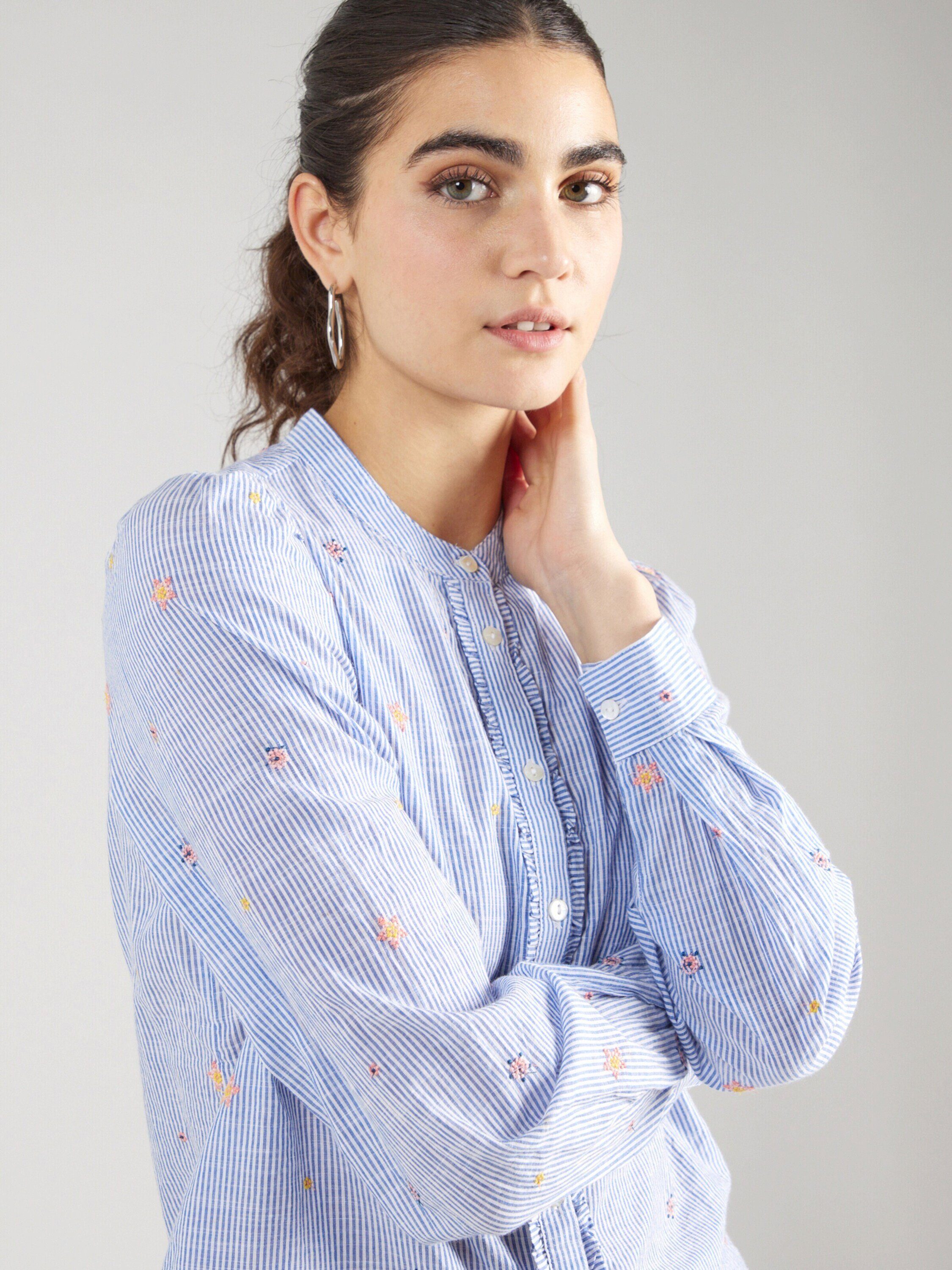 Springfield Funktionsbluse (1-tlg) Stickerei, Rüschen