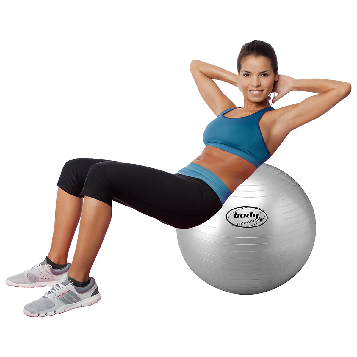 Gymnastikball 75 cm Anti Burst Fitnessball & Sitzball belastbar bis 100 kg