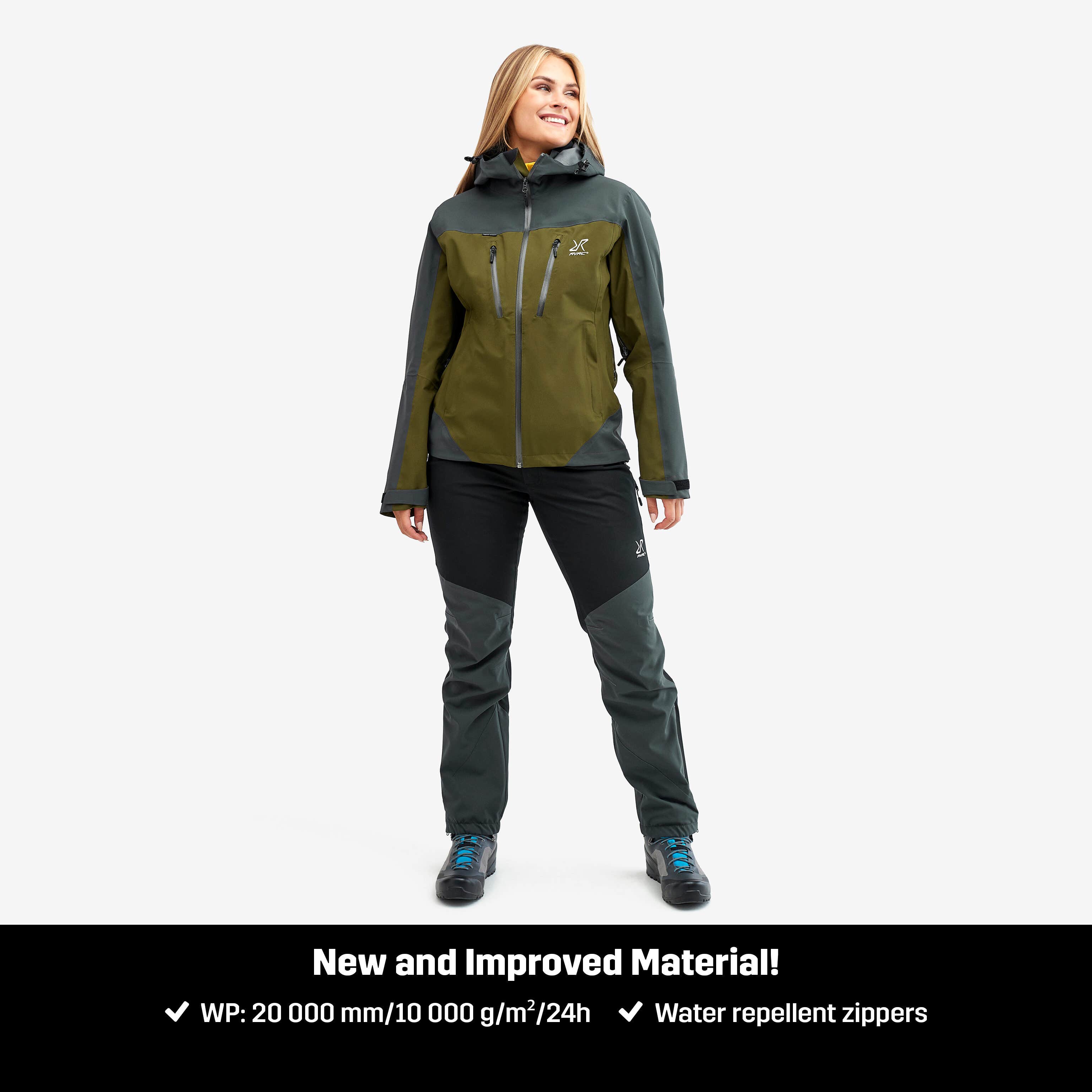 Silence Proshell Jacket Femme Dark Olive 2.0