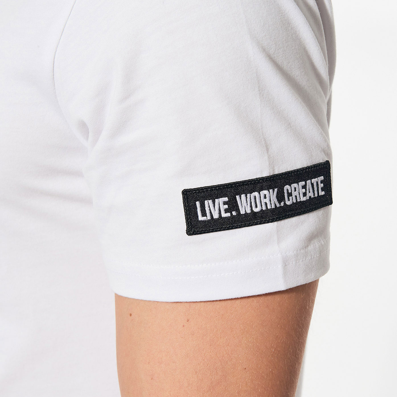 LOUND  T-shirt blanc Homme en 100% coton bio