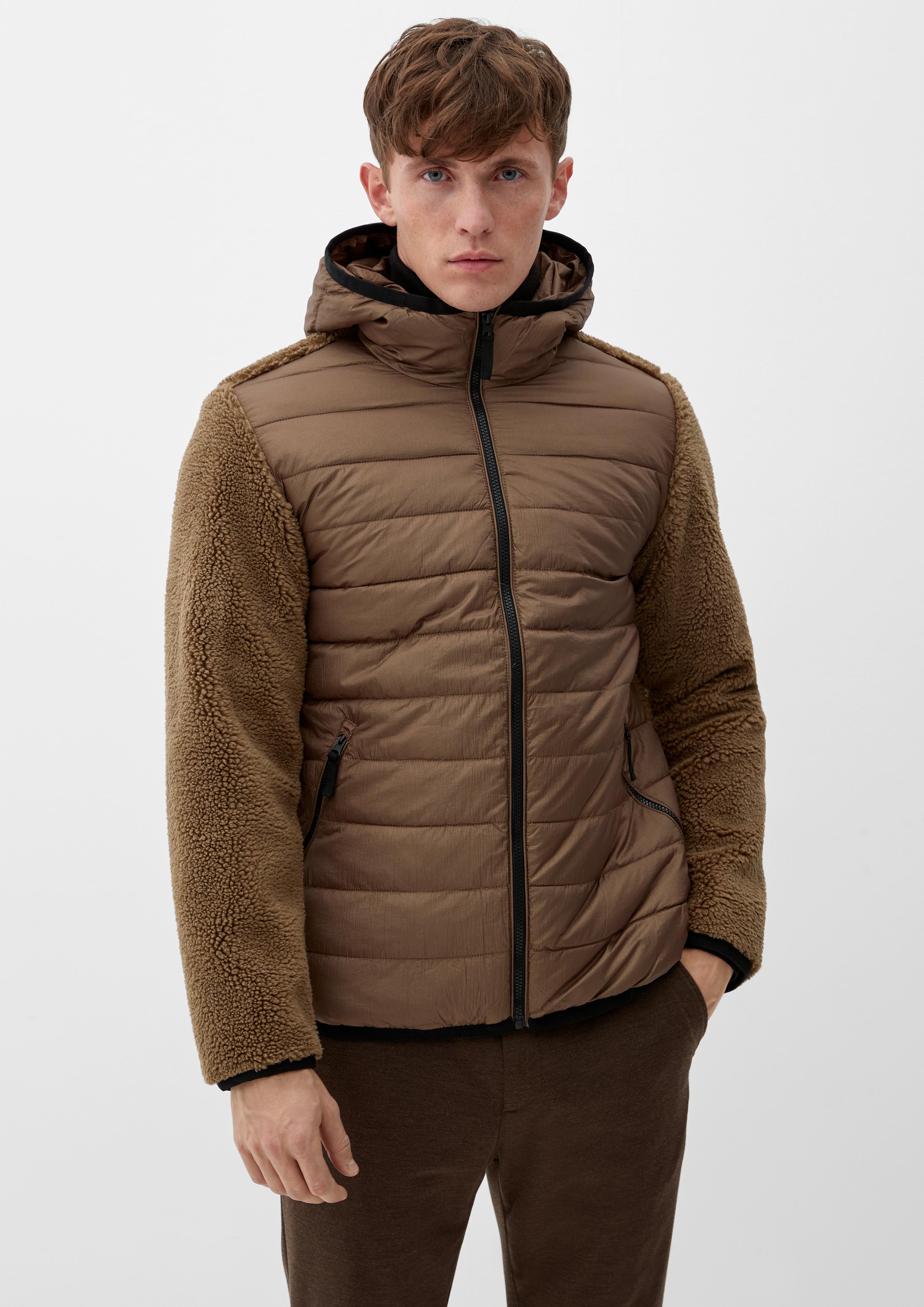 Jacke im Fabricmix  2115330-8592