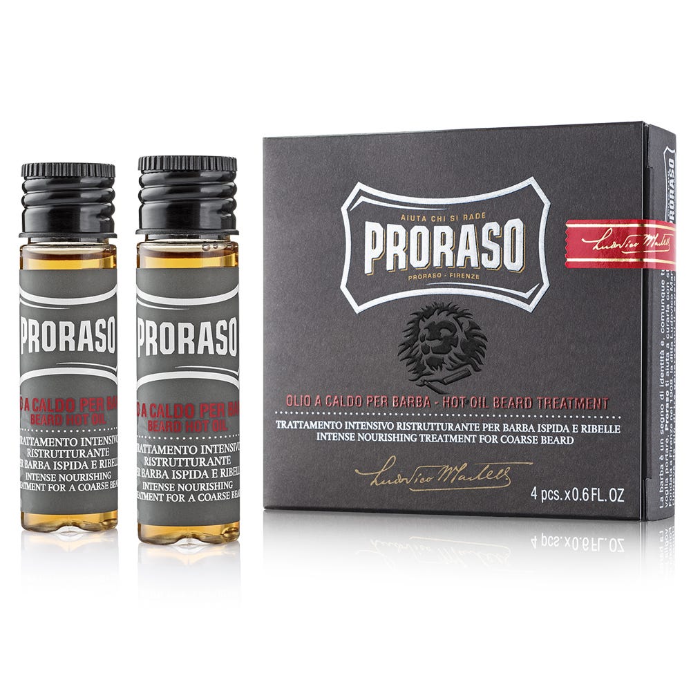Proraso Heises Bart Öl 4 x 17 ml