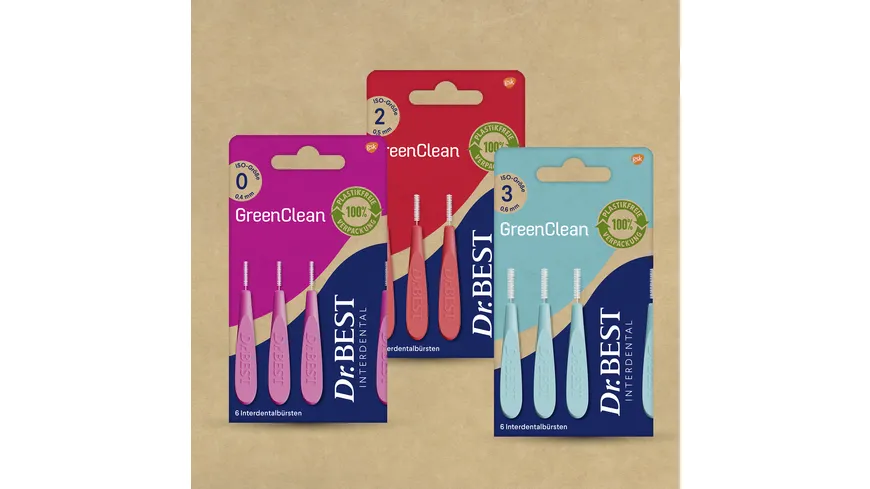 Dr.BEST Interdental GreenClean Size 3 0,6mm