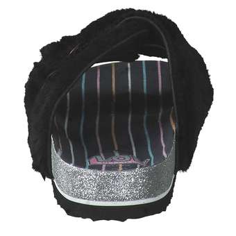 L.O.L Pantolette in schwarz