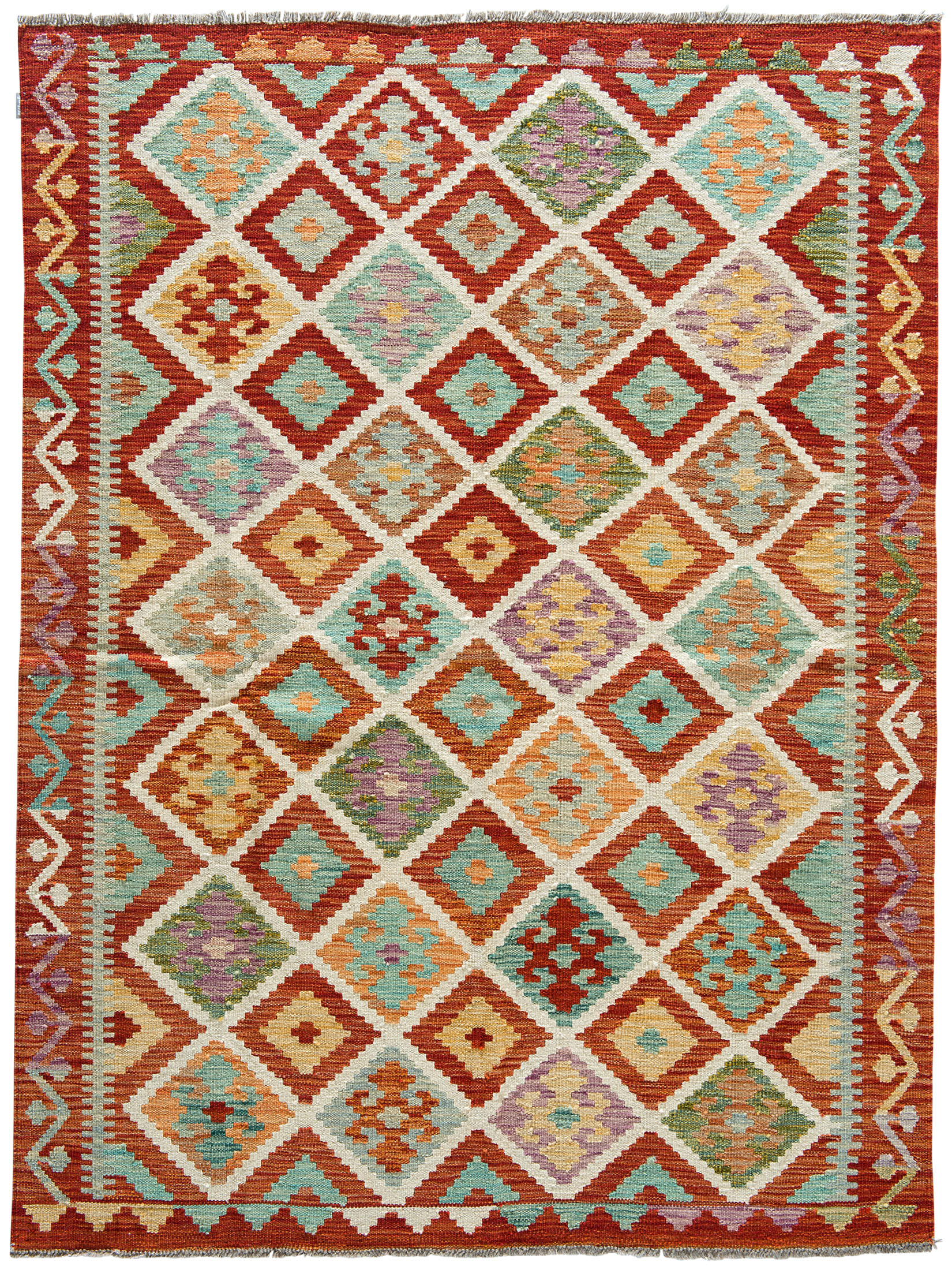 Afghan Kelim ca. 147 x 196 cm, Unikat / Einzelstück
