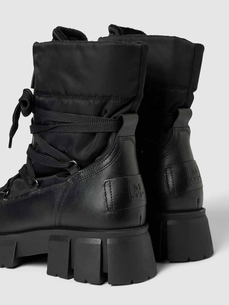 Boots mit Plateausohle Modell 'LISBETH' in schwarz