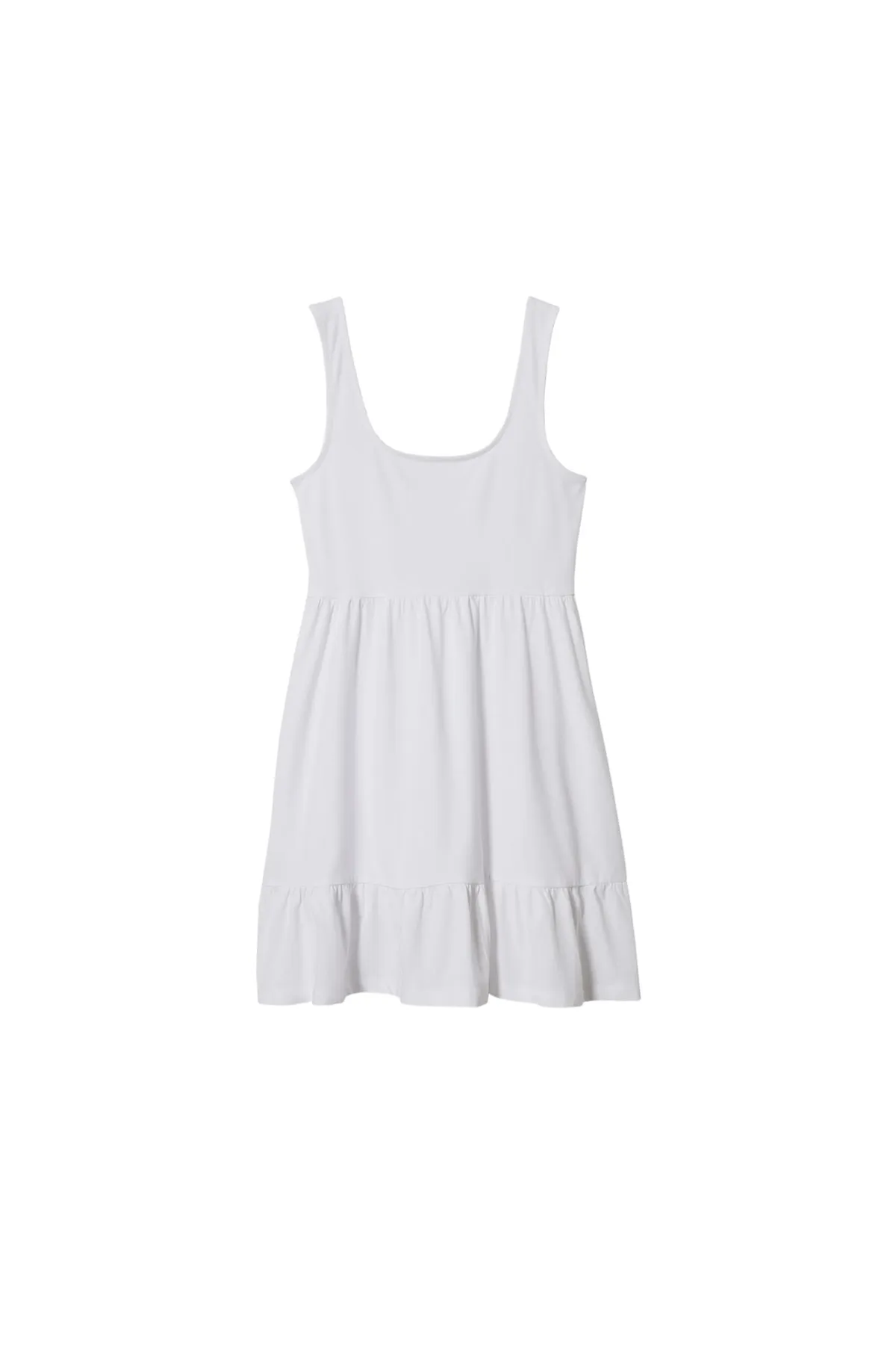 MANGO  Weißes Damenkleid 27038630