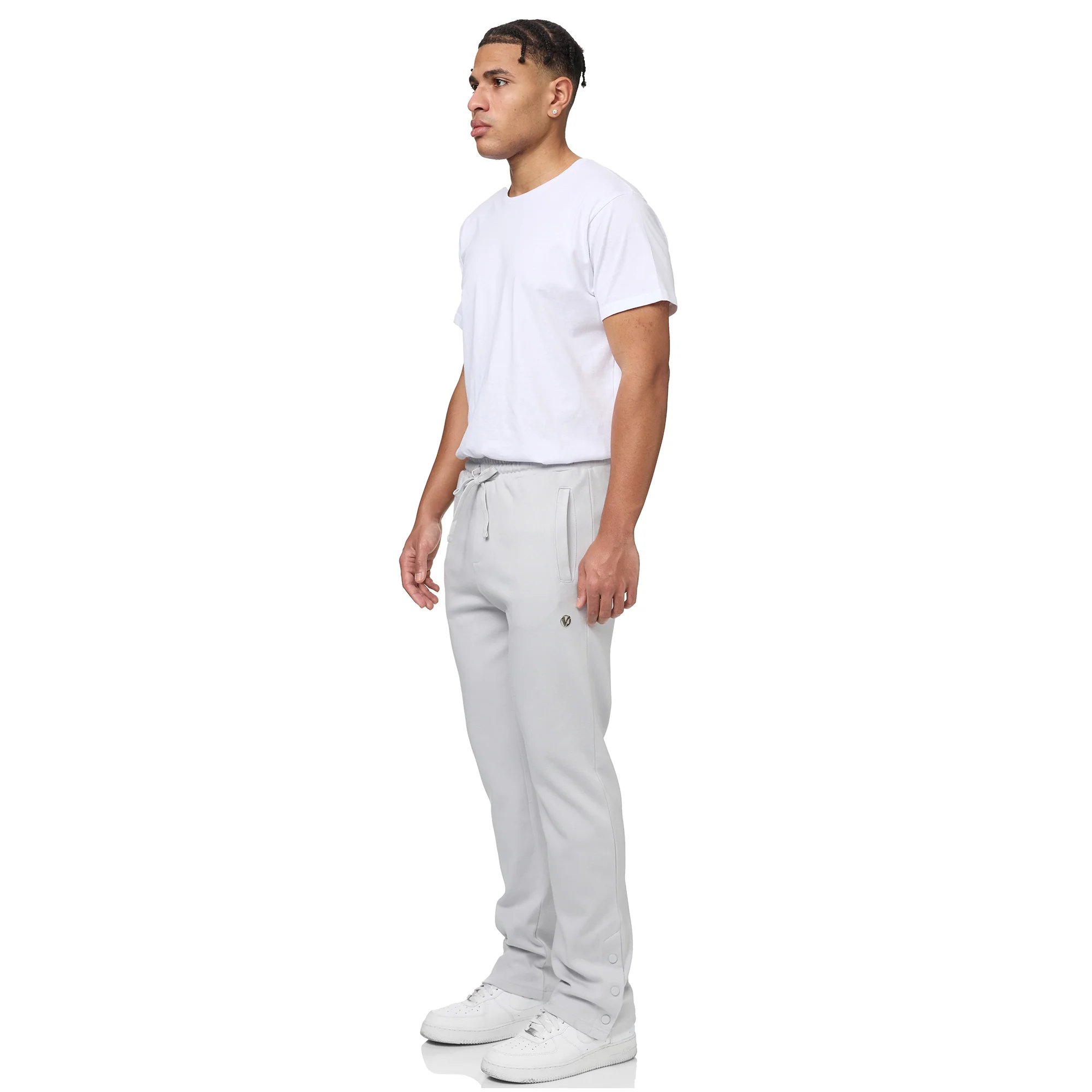 LIGHT GREY - BASIC JOGGER PANTS