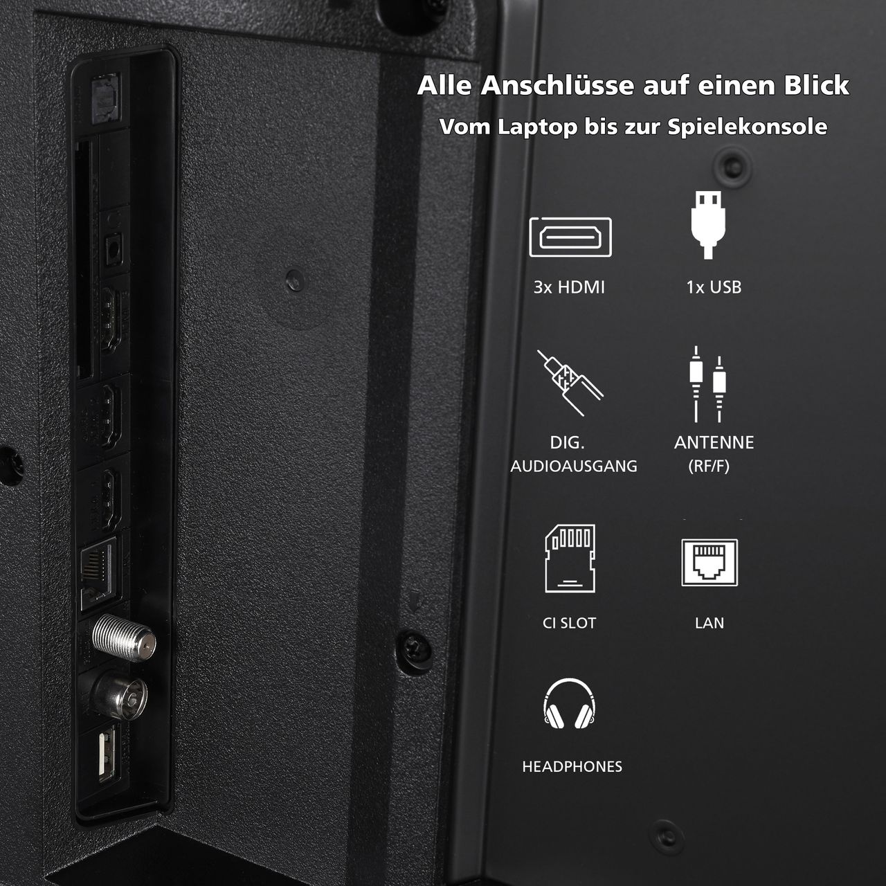 JVC LT-43VU3455 43 Zoll / Smart TV (4K UHD, HDR Dolby Vision, Dolby Atmos, Triple Tuner)