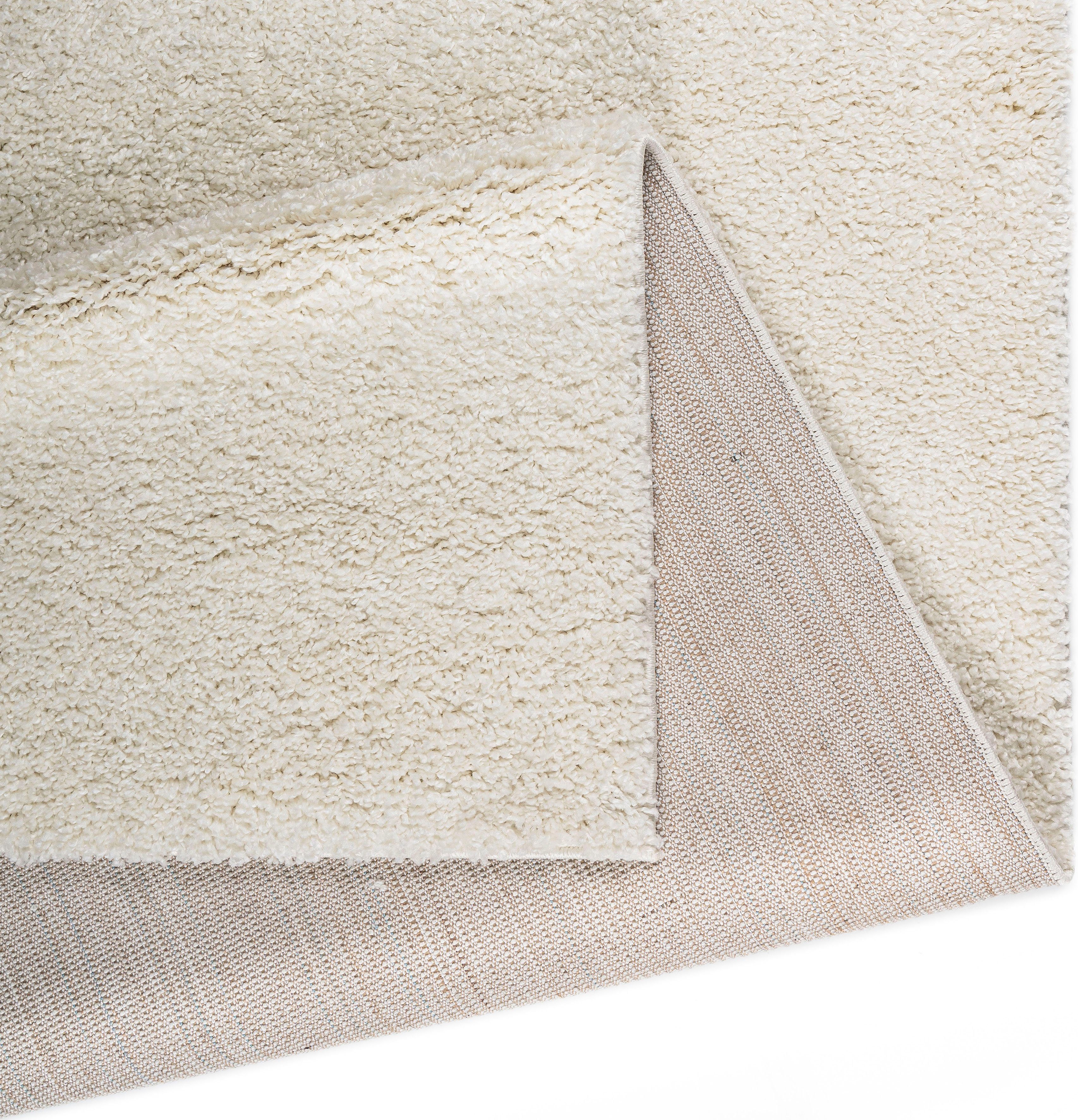 Hochflor-Teppich Shaggy Soft, Bruno Banani, rechteckig, Höhe: 30 mm, gewebt, Uni Farben, besonders weich und kuschelig