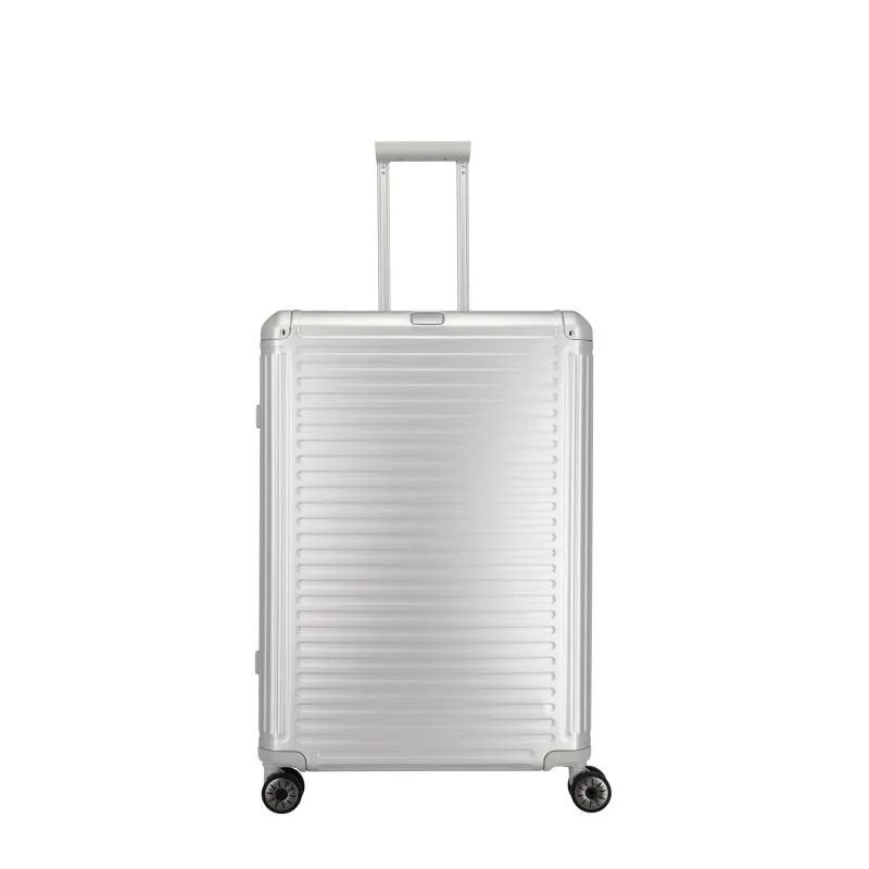 Travelite NEXT Trolley L mit 4 Rollen (77cm) - Silber