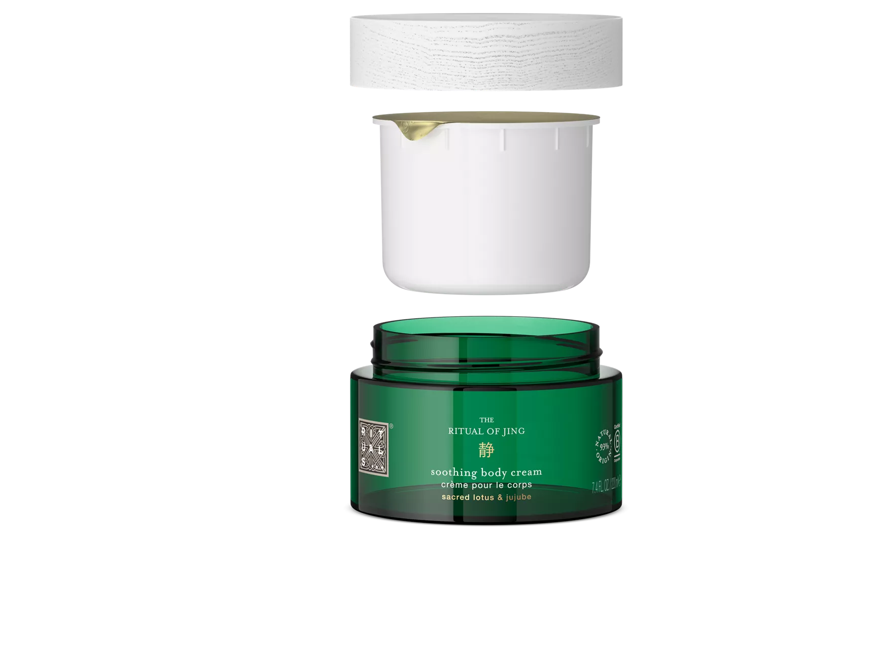 La crème corporelle de recharge Ritual of Jing, 220 ml