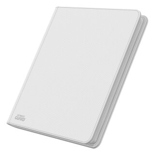 Ultimate Guard 12-Pocket QuadRow Zipfolio Xenoskin Weiß