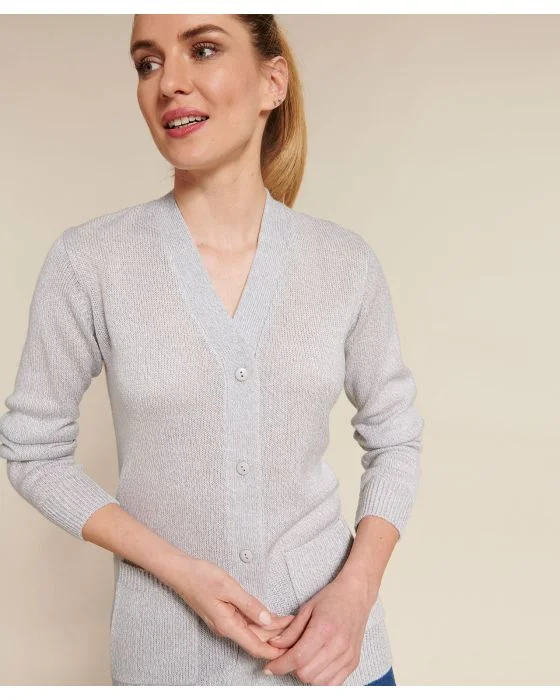 Gilet classique maille jersey