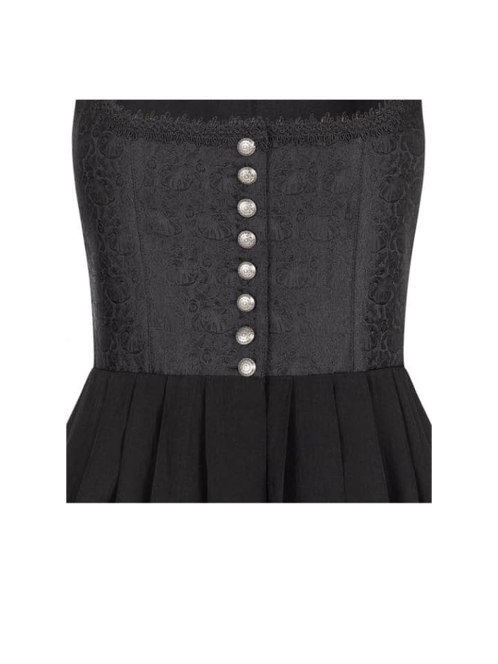 Nübler Gastrodirndl Saskia in Schwarz günstig kaufen