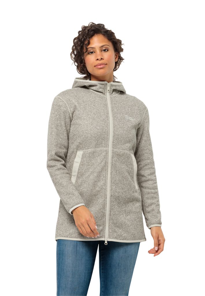 TANNENSPUR COAT W Fleecemantel Damen