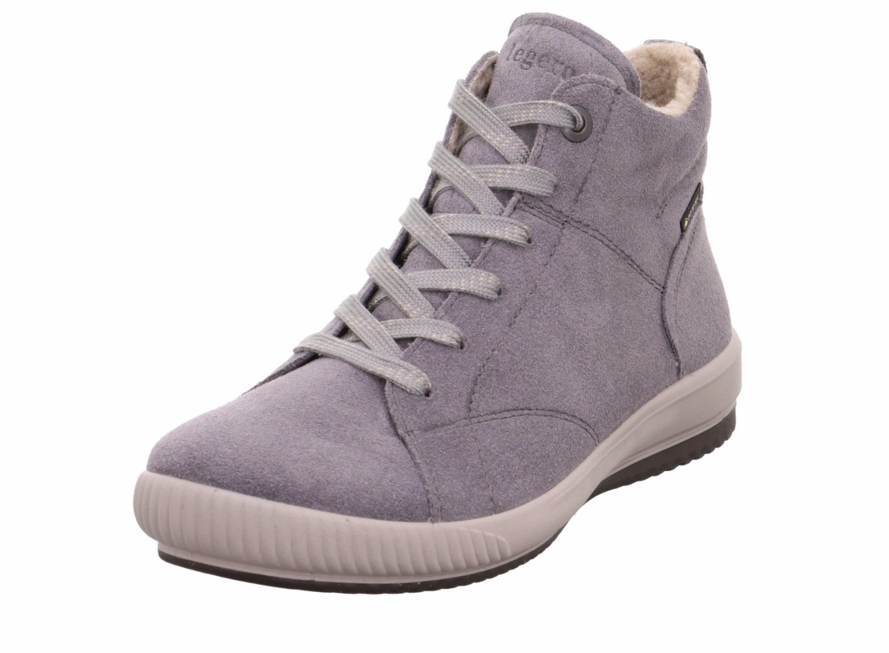 SUPERFIT Komfort Schnürer grau Stiefelette Leder - TANARO 5.0