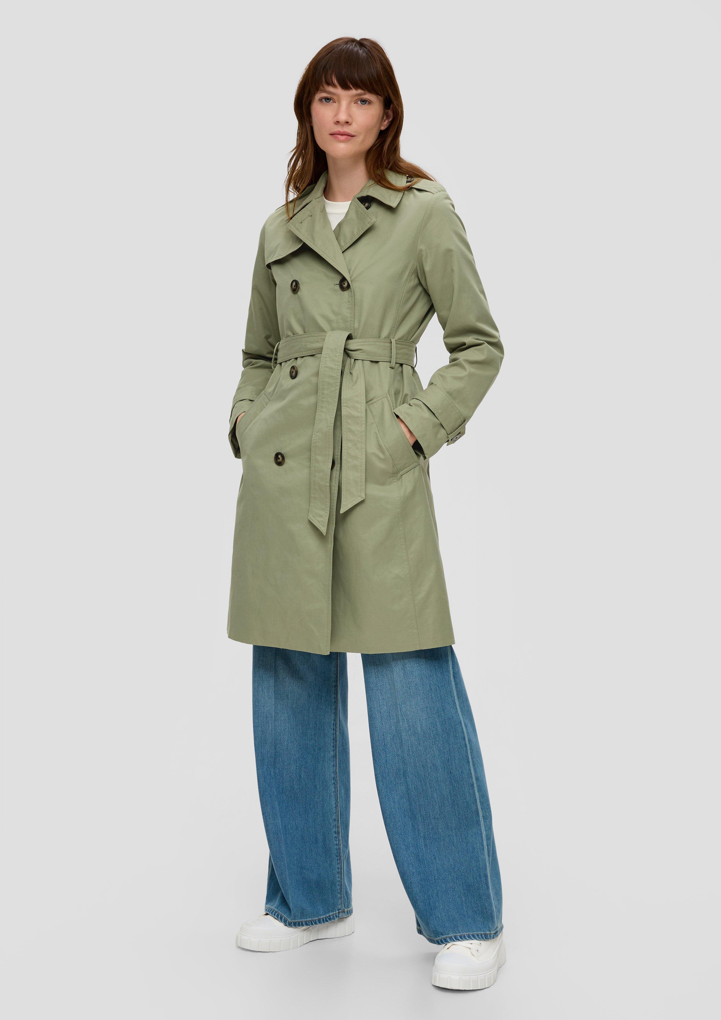 Trenchcoat mit Bindegürtel  2141421-7390
