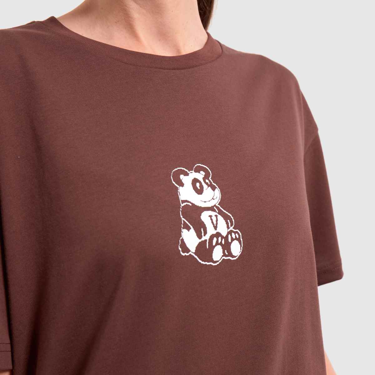 Vans – Brun panda-t-shirt