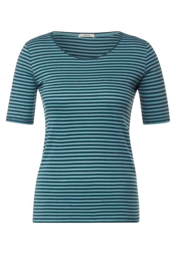 CECIL T-Shirt mit Streifenmuster
