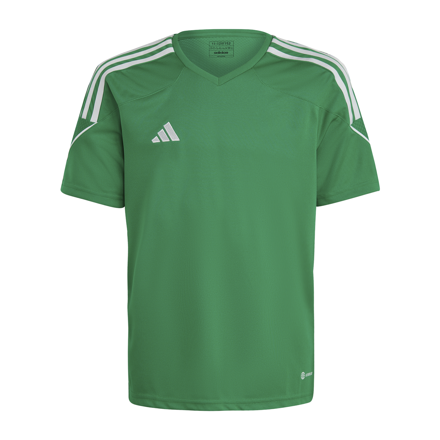 adidas Tiro 23 Trikot Kids Dunkelgrün Weiss