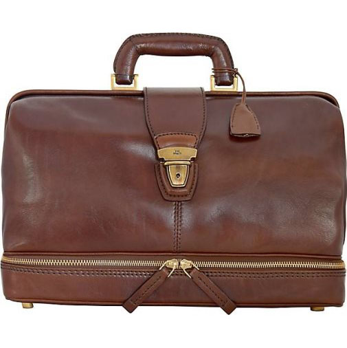 The Bridge Story Uomo Arztkoffer Bügeltasche Leder 36 cm
