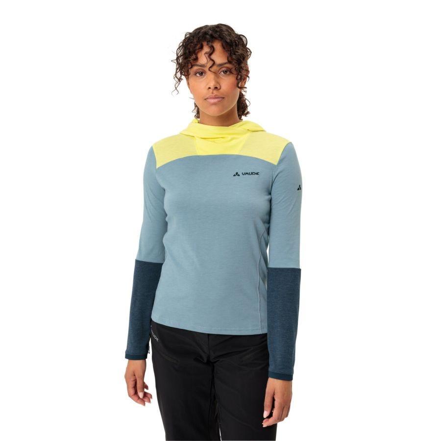 Tremalzo Langarm Hoodie T-Shirt Damen