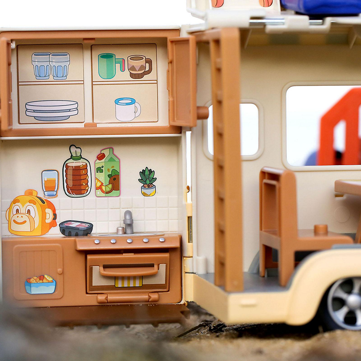 BLUEY CAMPERVAN Spielset