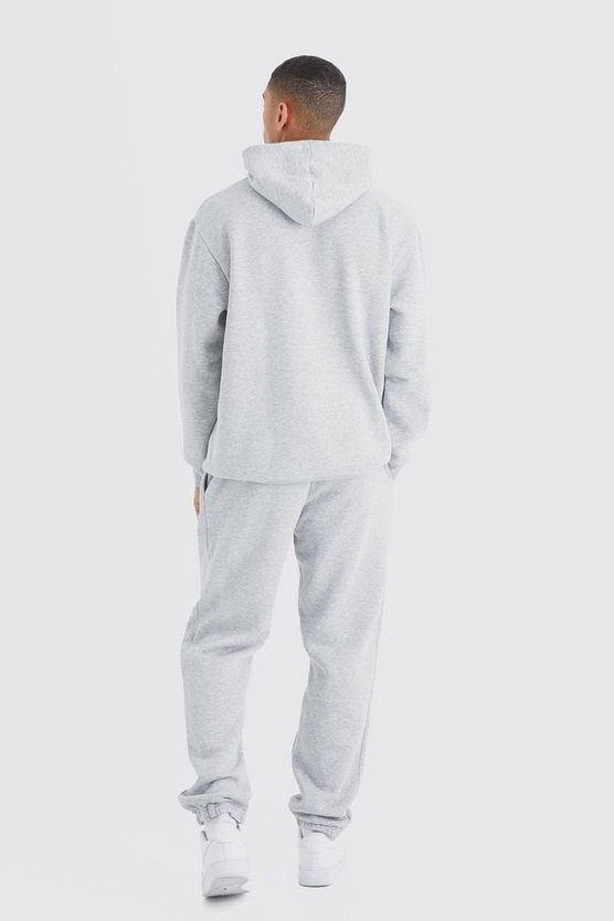 Oversize Hoodie mit Homme Graffiti-Print