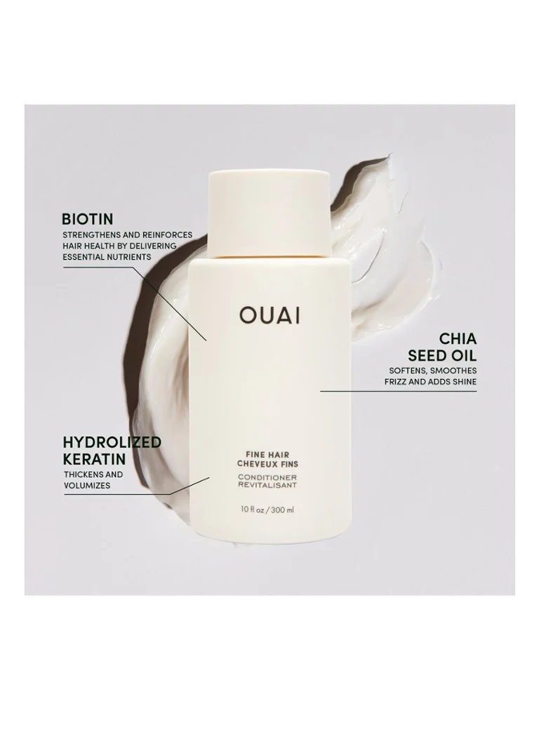 OUAI Fine Hair Conditioner - hoitoaine hienoille hiuksille