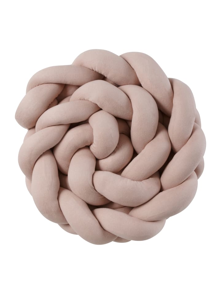 nordic coast company  Bettschlange in Blush/Altrosa- (L) 200 cm geflochten günstig kaufen onesize