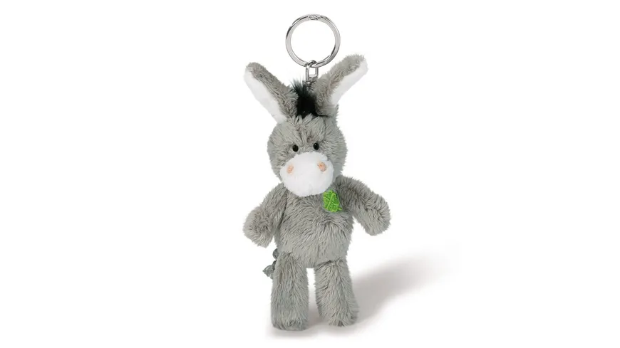 NICI Esel 10cm Bb SA mit gesticktem Kleeblatt