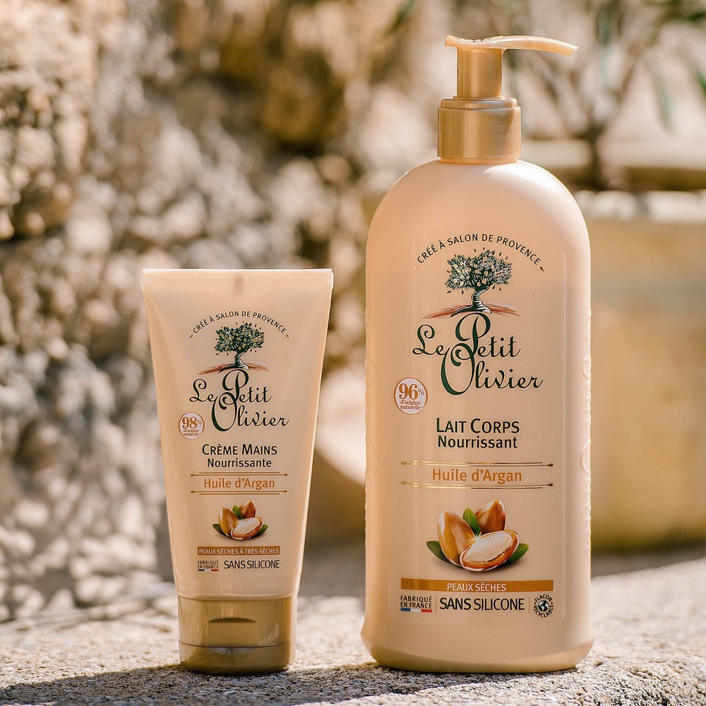 le petit olivier Lait Corps Nourrissant Huile d'Argan Lait Corps - Peaux Sèches