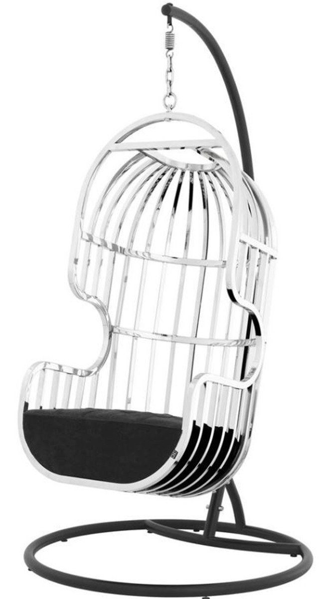 Casa Padrino Schaukelstuhl Luxus Designer Schaukelstuhl - Limited Edition