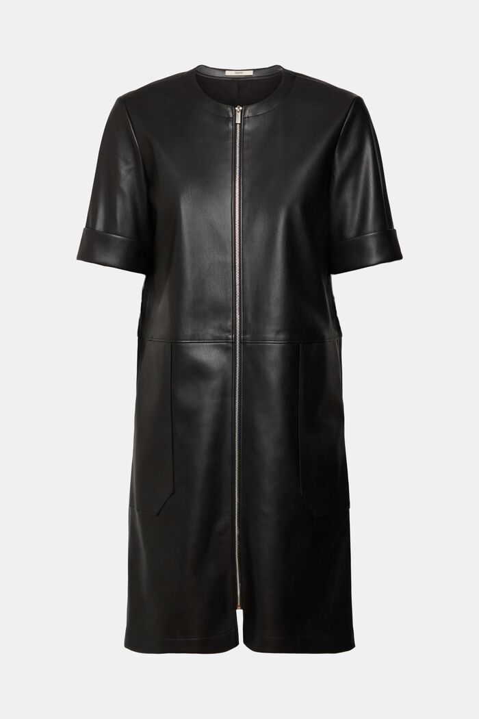 Minikleid aus Kunstleder